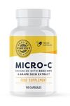 Vimergy Micro-C® Vitamin C Capsules – 500mg – Vitamin C, Less-Acidic Vitamin C – Rose HIPS – Supports Immune & Musculoskeletal System – Gluten-Free – Kosher – Vegan Friendly (90 Capsules)