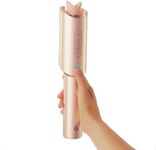 TYMO Curlgo Cordless Automatic Curling Iron - Rotating Curling Wand 1 Inch Anti-Scald & Tangle-Free for Easy Lasting Curls, Ceramic Hair Curler Portable, Rechargeable & Dual Voltage for 14”-22” Hair