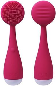 PMD Beauty Clean Mini - Smart Facial Cleansing Device with Silicone Brush & Anti-Aging Massager - Waterproof - SonicGlow Vibration Technology - Clear Pores and Blackheads - Lift,Firm,and Tone Skin