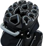 IZZO Golf Vault Golf Cart Bag - Bla