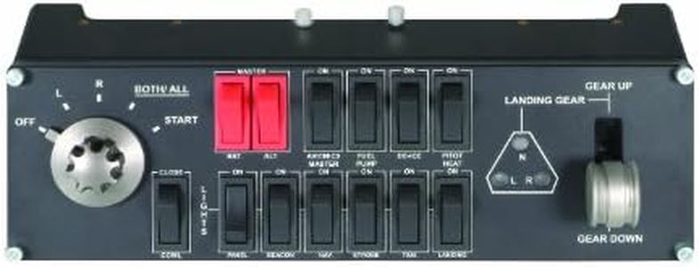 Logitech G 945-000030 Pro Flight Switch Panel,Black