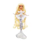 Mermaze Mermaidz Winter Waves - Gwen - Mermaid Doll, Colour Changing Fin, Tail with Glitter Filling and Accessories - For Children and Collectors from 4 Years