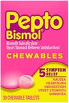 Pepto Bismol Pepto-Bismol Chewable Tablets, 30 ct,