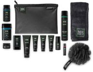 Tiege Hanley Mens Skin Care Gift Box Set, Platinum - Men's Skincare Set Includes Face Wash, AM & PM Moisturizer, Scrub, Eye Cream, Clay Mask, Retinol Stick, Body Wash, Deodorant, Lip Balm