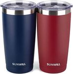 SUNWILL 20oz Tumbler with Lid (Navy