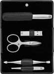 Henckels Twinox Manicure Set Nappa Z Comp. 5 Pieces- Combs- Nail Cleaner- Tweezers- File- Di