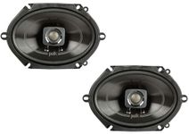 Polk Audio DB572 Outdoor Coaxial Home Speaker, Set of 2, Black