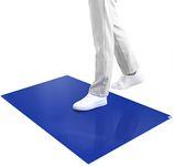 SATECH Sticky/Tacky/Adhesive Mat 24" x 36" Blue (Case of 4 Mats,30 Sheets Each) for Cleanroom Laboratory Hospital Construction Pets