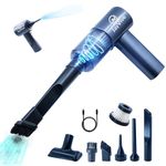 JayVive Handheld Vacuum, Wireless Handheld Car Vacuum Cleaner, 13000PA Suction Portable Cordless Mini Vacuum, 2 in 1 Vacuum & Blower, Versatile Vacuum for Car Cleaning & Household Chores