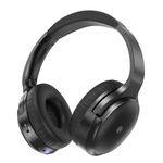 Rebocico Noise Cancelling Headphones, 80H playtime Bluetooth Headphones Wireless with Mic,over Ear Headphones Wireless with Deep Bass for Home, Office, Gym, Travel