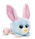 NICI 49740 Soft Toy GLUBSCHIS Rabbit Rainbow Candy 25cm Lying Multi-Coloured-Cuddly Cute Plush to Snuggle and Play with, for Children & Adults, Gift idea