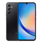 SAMSUNG Galaxy A34 5G + 4G LTE Latin American Version (256GB + 8GB) Unlocked Worldwide (Only T-Mobile/Mint/Metro USA Market) 6.6" 120Hz 48MP Triple Camera (Awesome Graphite)