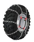 Grizzlar GTU-423 Garden Tractor 4 Link Ladder Alloy Tire Chains Tensioner included 23x9.50-12 24x8.00-14 24x8.50-12 24x8.50-14