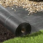 Pro-Tec 4m x 10m Heavy Duty 100g Weed Control Membrane Ground Cover Landscape Fabric