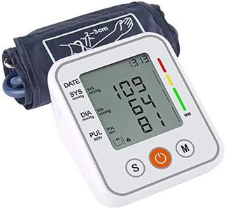 Blood Pressure Monitor Upper Arm Digital BP Machine and Pulse Rate Monitoring Meter Accurate Automatic for Home Use