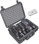 Case Club Waterproof 4 Pistol Case with Accessory Pocket & Silica Gel