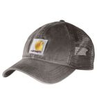 Carhartt Unisex Canvas Mesh-Back Cap, Gravel, OFA