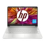 HP Laptop 15s, 11th Gen Intel Core i3-1115G4, 15.6-inch (39.6 cm), FHD, 8GB DDR4, 512GB SSD, Intel UHD Graphics, Thin & Light, Dual Speakers (Win 11, MSO 2021, Silver, 1.69 kg), fq2673TU