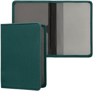 kwmobile Registration and Insurance Holder - Car Document Holder for Vehicle Documents and Cards - Neoprene - Petrol
