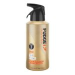 Fudge Professional Hair Shine Spray, Hed Shine Finishing Hair Spray, Weightless Dry Oil Mist, Shine Boosting Hairspray, Infused with Argan Oil and Jojoba Oil, for Women, No Greasiness, 94 g