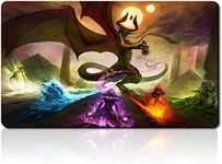 Nicol-Bolas New- Board Game TCG Playmat - 23.6x13.8 inches - Compatible for TCG MTG Playmat Free Bag