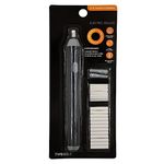 Prescent Electric Eraser Battery Operated Automatic Eraser with 22 Refills (Batteries not Included), White