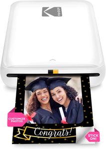 KODAK Step Instant Photo Printer – White Portable Bluetooth Printer