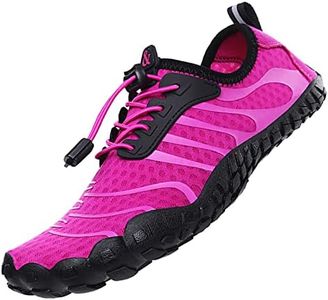 Scarpe da Acqua Uomo Donna Scarpe da Spiaggia Scarpe da Immersione Scarpe da Surf a Piedi Nudi Quick Dry Scarpe da Mare da Donna Leggero Unisex Sport Diving Scarpe da Piscina Viola EU39