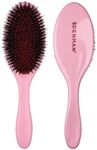 Denman Boar Bristle Hair Brush Pink