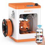 WEEFUN Updated Tina2S 3D Printer, Ultra Silent Mainboard with WiFi Cloud Printing, Mini 3D Printer with Heatable PEI Platform, Auto Bed Leveling DIY 3D Printers with Resume Printing, Fully Open Source