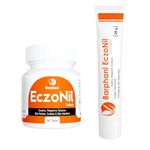 Barphani EczoNil Duo- EczoNil Ointment (40g), EczoNil Tabs (60 Tabs) - Quick Relief Dry Wet Eczema Ringworm Skin Infections Skin Rashes Dry Skin