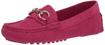 Anne Klein Women's Chrystie Driving Style Loafer, Pink, 7