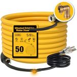 UTOOL 50 FT Heated Water Hose for R