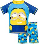 Despicable Me Boys Minions Swim Set Multicoloured Age 8 to 9 Years