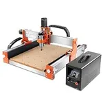 FoxAlien CNC Router Machine XE-PRO with Ball Screws, 400W Spindle 3-Axis Engraving Milling Machine for Wood Aluminum Cutting Upgradable to Linear Rails