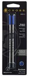 Cross 8100-2 Original Standard Archival Ink Refill for Ballpoint Pens, Broad Point, Suitable for Most Ballpoint Pens, 2 Pack, Blue