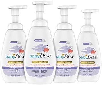 Baby Dove Baby Foaming Wash Calming Moisture 4 Count for Delicate Skin Ultra Gentle 13.5 fl. oz.