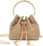Rhinestone Purse Women Silver Glitt