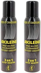 Akileïne Spray Pieds et Chaussures 150 ml Lot de 2