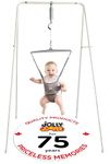 Jolly Jumper *CLASSIC* With Stand - The Original Baby Exerciser and Your Alternative To Activity Centers and Baby Bouncers. Trusted by Parents, Loved by Babies For Over 75 Years.