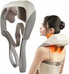 TUSIKO-Neck-and-Back-Massager-with-Heat-Neck-Massager-Shiatsu-Massager-Pillow-for-Neck-Back-Shoulder-Legs-Body-Pain-Relief-Electric-Rechargeable-Deep-Tissue-5D-Kneading-Massage-Machine (NBM7)