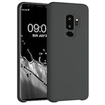 kwmobile Case Compatible with Samsung Galaxy S9 Plus Case - TPU Silicone Phone Cover with Soft Finish - Black Matte