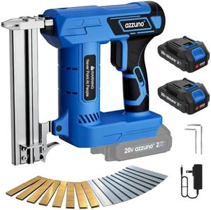 20V 2-in-1 Jam-Free 18GA Cordless Brad Nailer/Stapler with 2×2.0Ah Battery