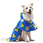 DELIFUR Large Dog Raincoat- Waterpr