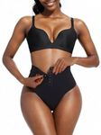 LAZAWG Tummy Control Thong Panty for Women Seamless Slimmer Body Shaper Womens Waist Cincher Girdle Shaping Underwear