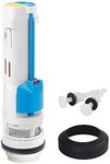 Toilet Flush Valve Replacement Kit 2 Inch Universal Water-Saving Toilet Repair Kit with Gasket and Bolts for Two Piece Dual Flush Valve