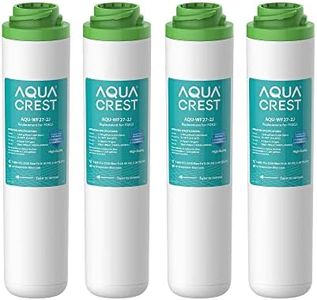 AQUACREST FQK2J Under Sink Water Filter, Replacement for GE FQK2J, 1320 Gallons Dual Flow Drinking Water Replacement Filters (4 Count)