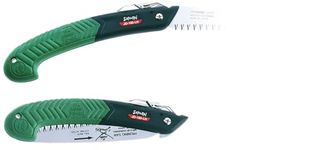 SAMURAI Heavy Duty Folding Garden Hand Pruning Saw JD-180 LH Cutter | Comfort Handle | Single-Hand Use | Perfect for Trimming Trees, Pruning Tree Branch Dried and Green