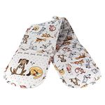 SPOTTED DOG GIFT COMPANY Double Oven Gloves, Heat Resistant Double Oven Mitt, Dog Themed Kitchen Oven Mitts, Cute Fuuny Dogs Cooking & Baking Gifts for Dog Lovers Owners Women Men