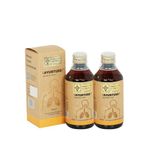 Forest Secrets Ayurtuss Cough Syrup | Non Drowsy Ayurvedic Cough Reliever, Fast Relief from Cough, Sore Throat & Cold for Adult | Pack of 2 (200ml each)